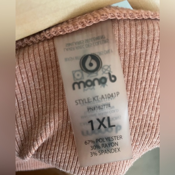 Mono B Peachy Top - Picture 5 of 5